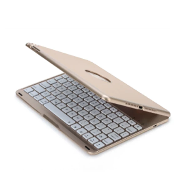 Флип Для iPad 9 7 дюймов с Цветной подсветкой алюминиевый сплав Bluetooth