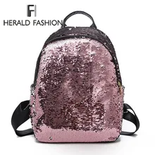 Herald Fashion Mini Backpack Women School Bag For Teenage Girls Backpacks Female Travel Sequins Mochila Bolsa feminina Bagpack Herald Fashion Mini Backpack Women School Bag For Teenage Girls Backpacks Female Travel Sequins Mochila Bolsa feminina Bagpack