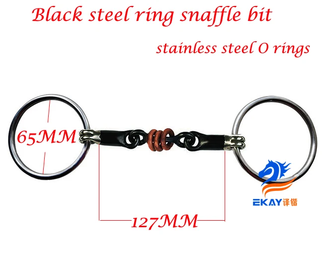 Черное стальное кольцо, круглые кольца из нержавеющей стали.(SBT0506