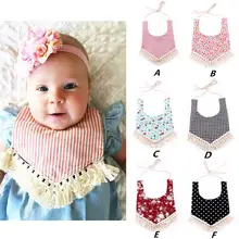 Детские слюнявчики Водонепроницаемый слюнявчик треугольный нагрудник кормящая бандана нагрудники