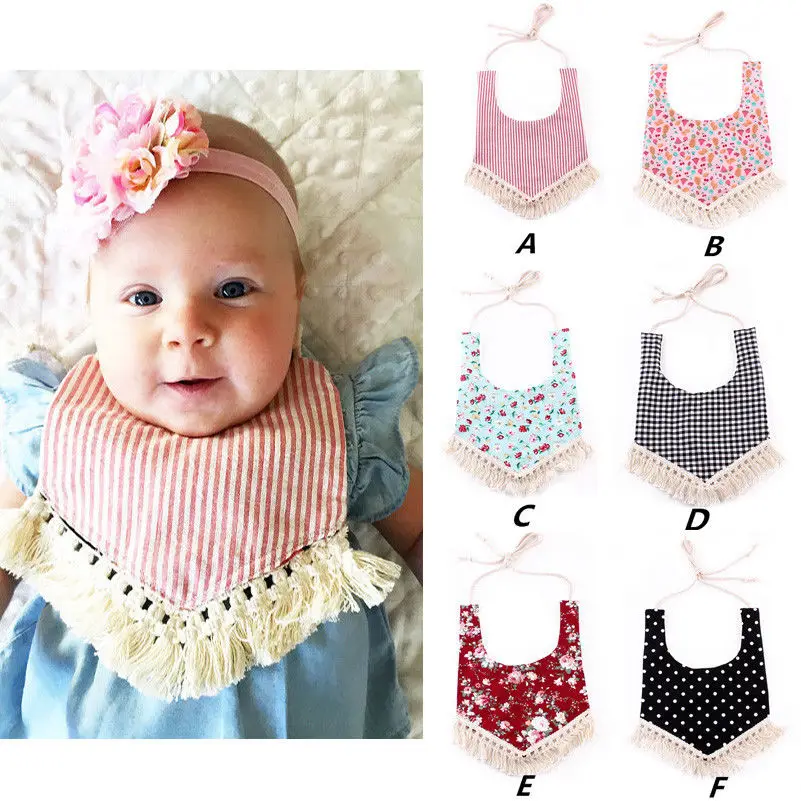 

Baby Kids Bibs Waterproof Saliva Towel Dribble Triangle Bib Feeding Bandana Bibs
