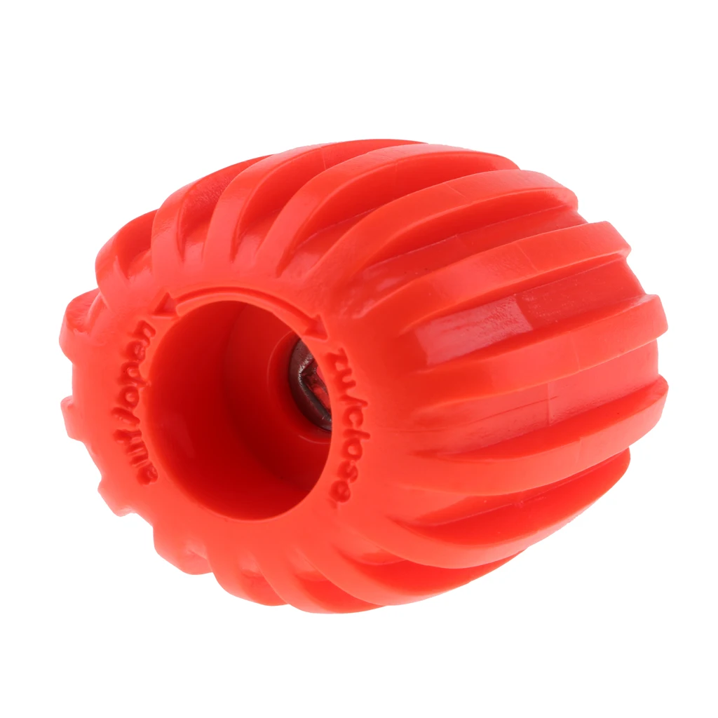 Scuba Diving Tank Cylinder Valve Knob (I.D 22.90MM ABS) Oval Design for Great Grip ABS Plastic OD:37mm