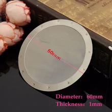 Фильтр для кофе ультра тонкий металлический фильтр для кофе многоразовая сетка из нержавеющей стали для Aeropress Coffe