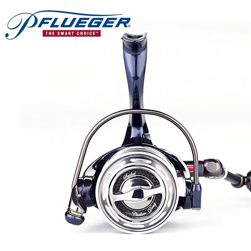 Pflueger البطريرك PARSP25X 30X 35X الصيد الغزل بكرة 9 + 1BB 5.2: 1 150g كربون خفيف الوزن المغنيسيوم سبائك إغراء الصيد بكرة