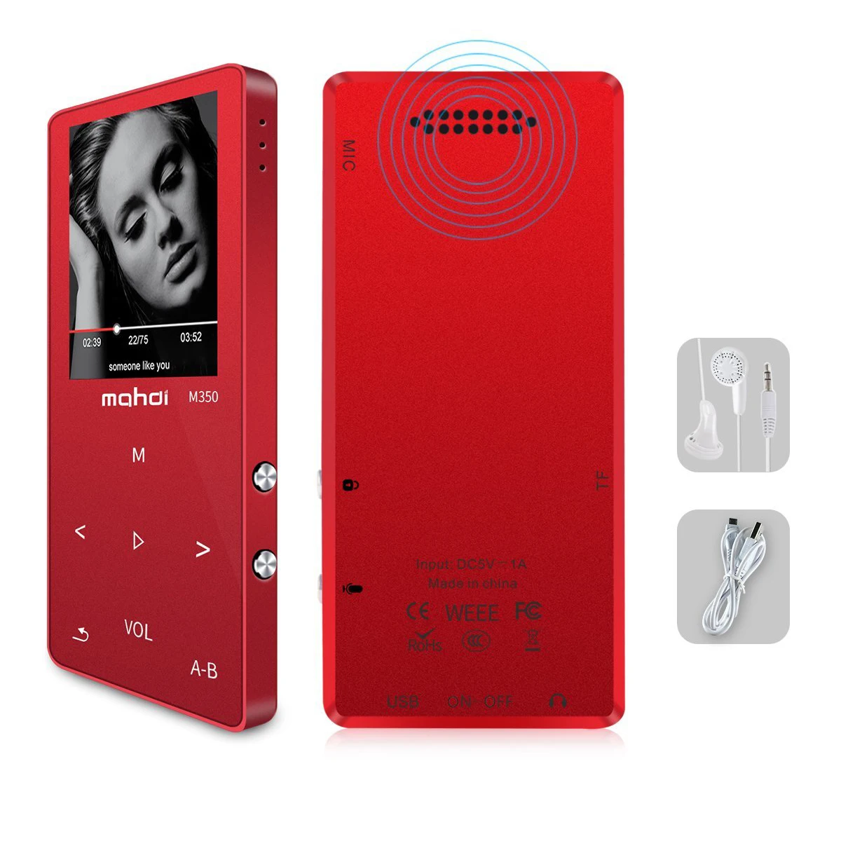 MP3/MP4 Music Player, 8GB Portable Audio Player with Photo Viewer,Build