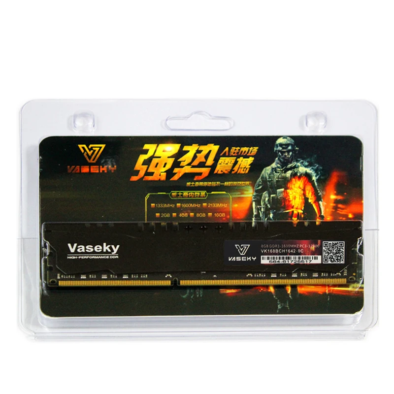 Настольный компьютер памяти Vaseky Knight DDR3 с процессором Intel AMD Paltform