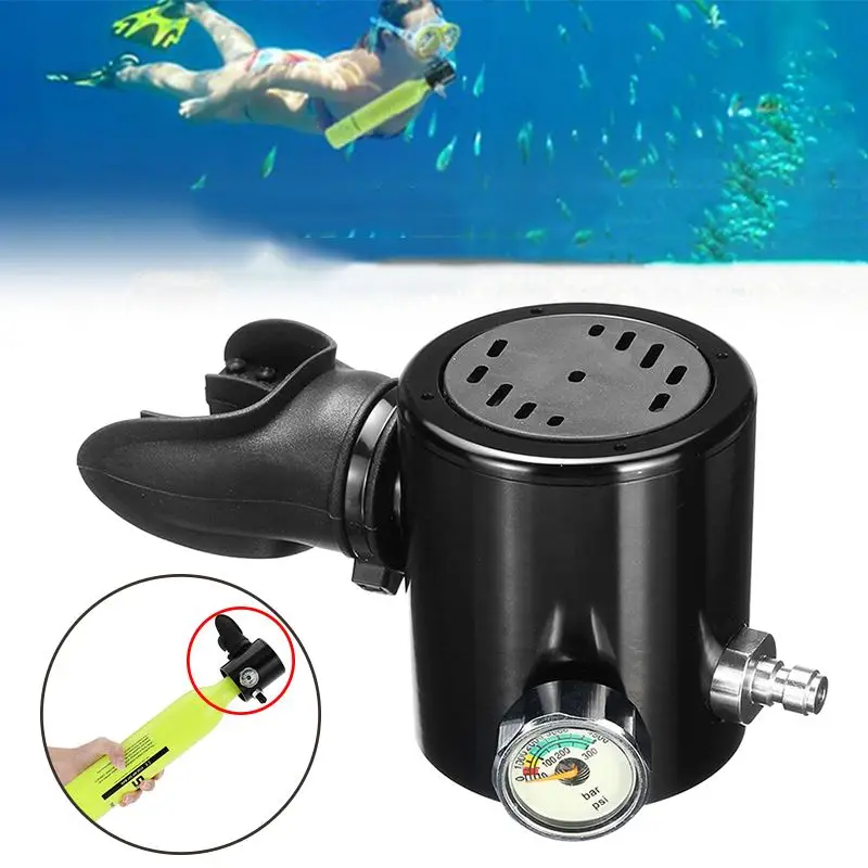 

Diving Oxygen Tank Cylinder Adapter Valve Head Set Replacement Mouthpiece Diving Accessories