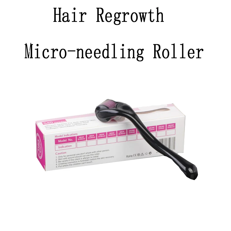 Рост волос микро-пункция ролик рост бороды код против выпадения волос, лечение истончение волос/залысины/проплешины