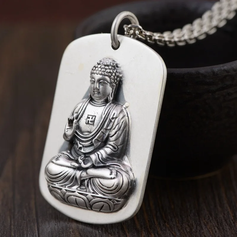 

2019 Alexandrite Slide Golden Deer Fine S990 Thai Matte Process This Patron Life Fo The Eight Chinese Zodiac Pendants Wholesale