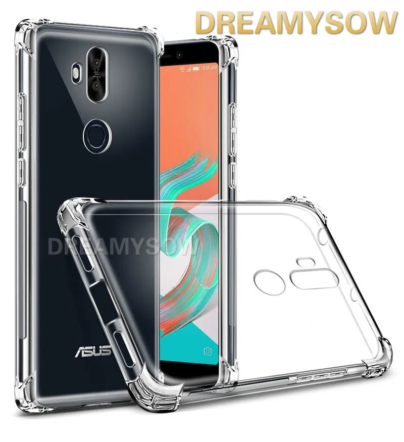 

Clear Bumper Cover Case For Asus Zenfone Max M1 ZB555KL/Max Plus M1 ZB570TL/Max Pro M1 ZB601KL/ Max M2 ZB633KL/ZB631KL Shell