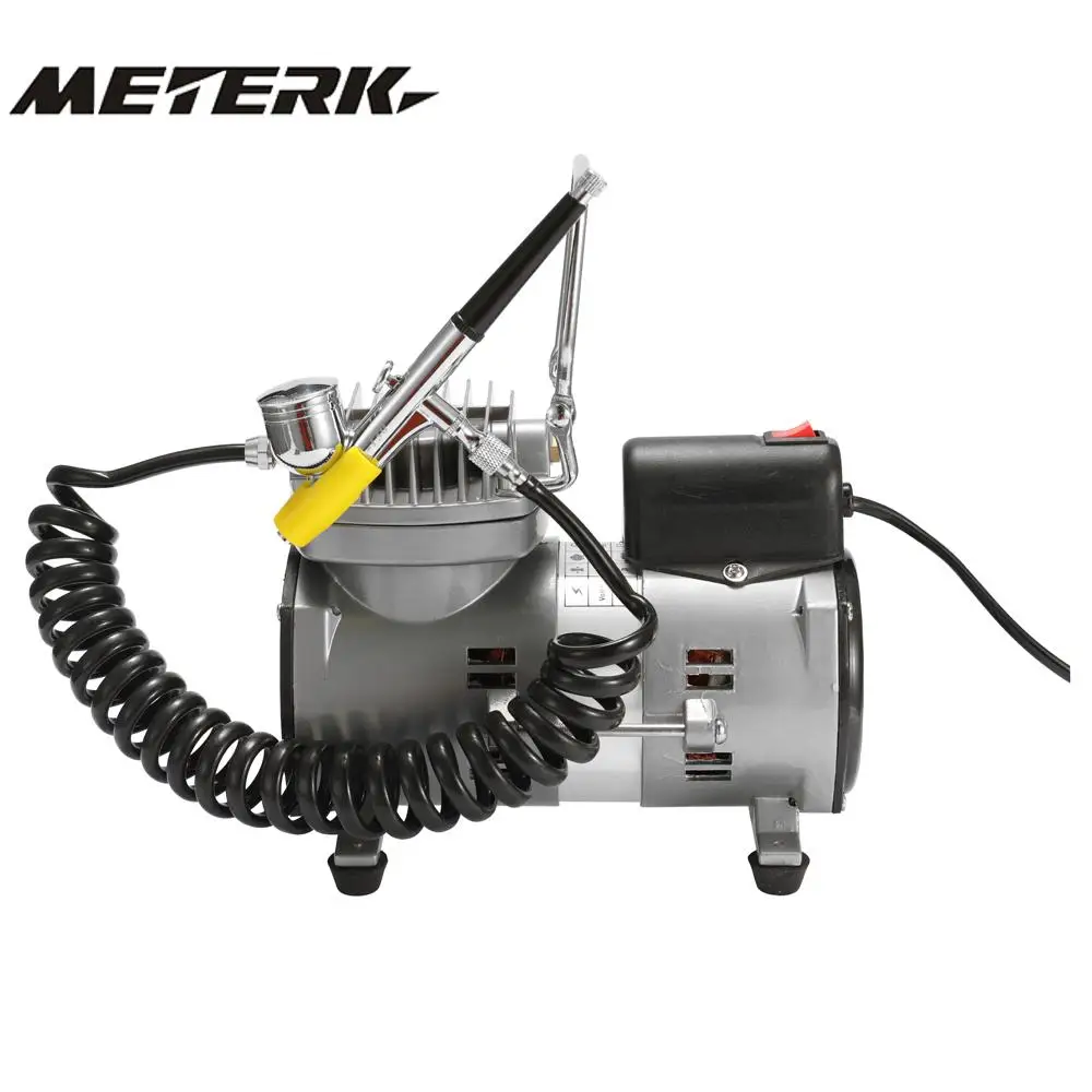 

Portable Spray Pump Pen Air Compressor Set for Art Painting Tattoo Craft Cake Spray Model Beautiful Airbrush Kits