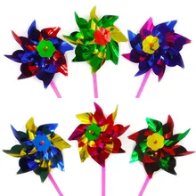 50 шт. классические ветряные мельницы Дети Сад вечерние игрушки Фестиваль Красочные ветряная мельница путешествия Забавный подарок для детей