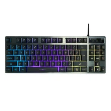 Fantech K613 Professional Usb игровая клавиатура с подсветкой 87-Key Проводная игровая клавиатура