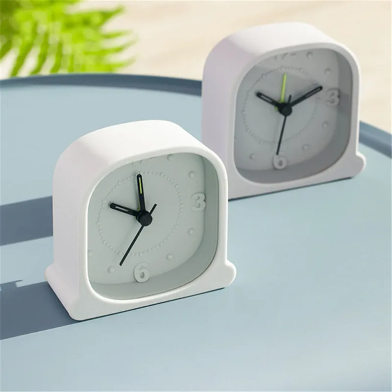 

Jordan Judy Fashion Silicone Creative Simple Electronic Clock Silent Bedroom Bedside Multifunction Electronic Clock #2