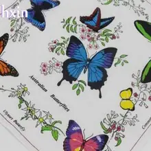 10 шт./партия, 28 см, милые белые женские полотенца Hanky для рук, Хлопковые женские носовые платки, банкетный Рождественский подарок на свадьбу