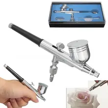 0,3/0,5 мм гравитационная подача двойного действия Аэрограф краска пистолет ручка-распылитель для иглы краска для тела дизайн ногтей тату игрушки модели для тортов