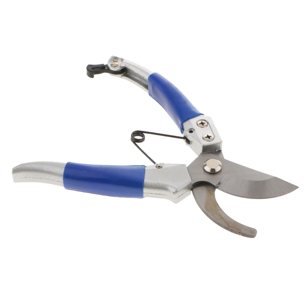 

Blue Handle Pruning Shears Trimming Plants, Fruits or Vegetables (Plastic Handle)