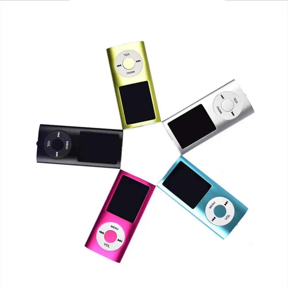 

Multifunctional Ultra-thin MP3 MP4 Player Recorder FM Stereo Radio Long Text Recording Only Supports AMV Mode New Arrival