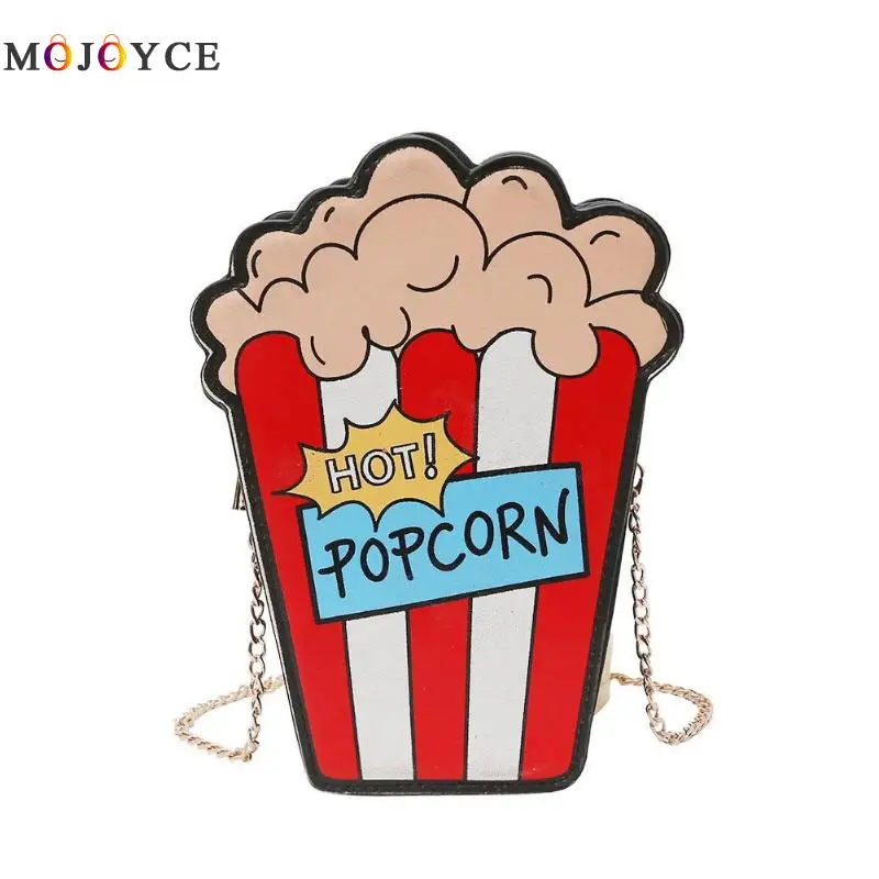 Женские сумки через плечо в форме попкорна из мультфильма Индивидуальные