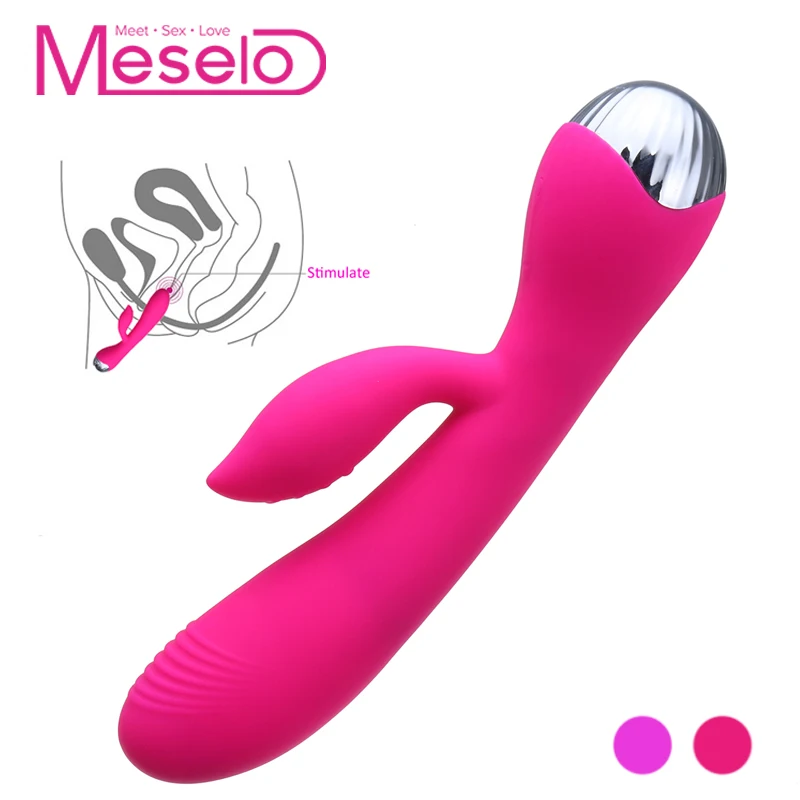 Meselo 10 скоростей гибкий силиконовый вибратор G-spot для взрослых секс-игрушки женщин