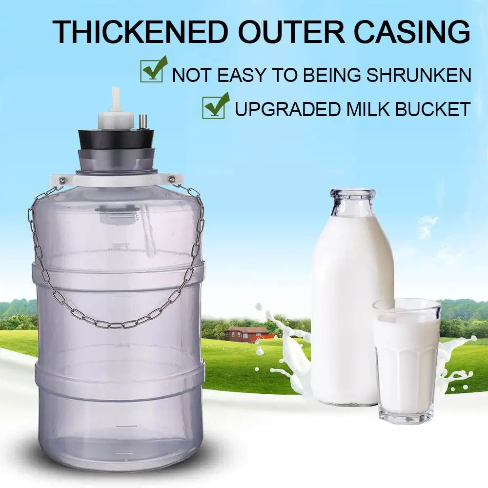 Электрический доильный аппарат 24 Вт корова коза овца Milker двойной вакуумный насос