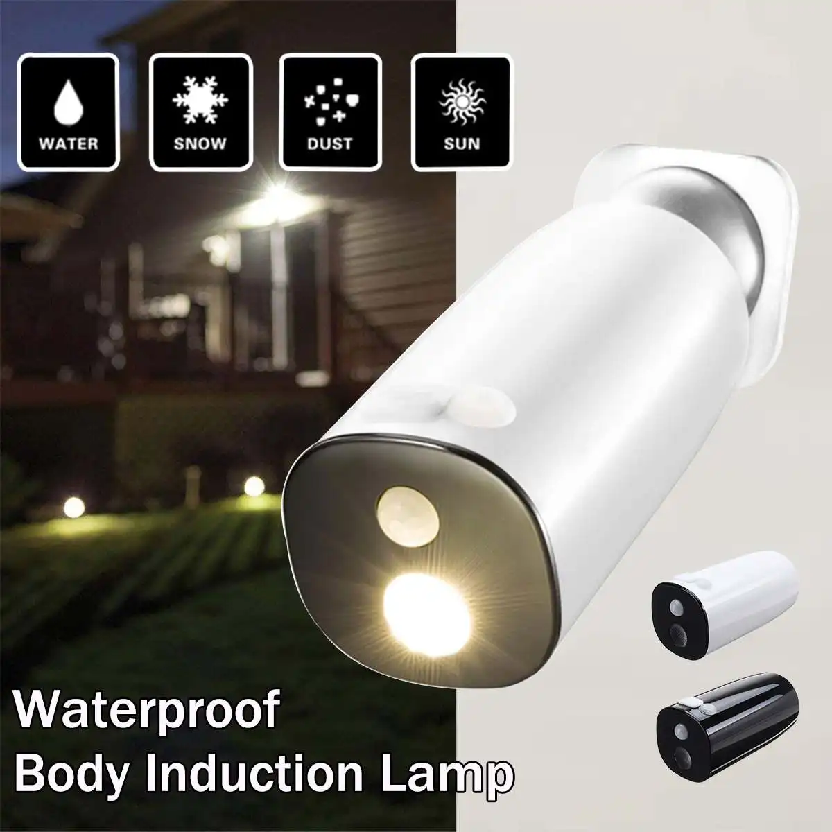 

Human Body Induction Lamp Wall LED Waterproof Garden Light Porch Lights Outdoor Light Smart Light