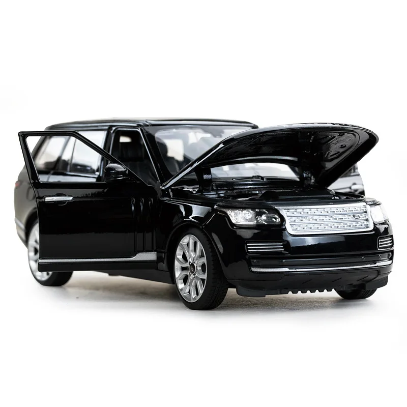 Коллекционная Изысканная модель автомобиля Range Rover 1/24 литые подарки на