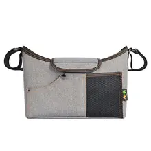 Портативная легкая сумка для детских подгузников, сумка для подгузников, сумка-мессенджер для коляски, Большая вместительная водонепроницаемая сумка