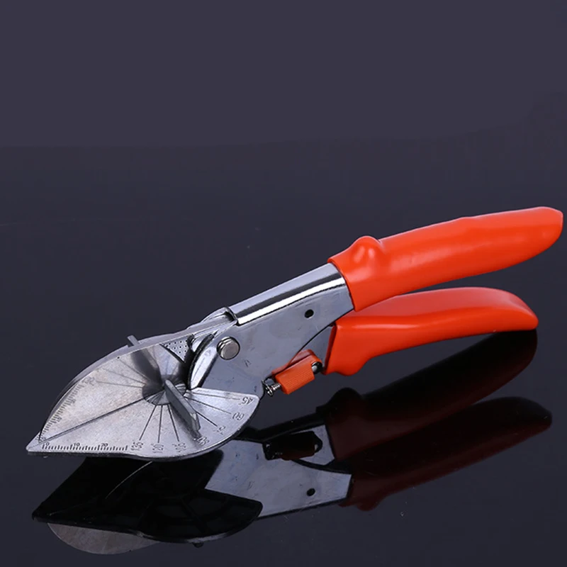 

Multi-function Right Angle Electric Wire Trough Cutter, Angle Shear, 45-Degree Scissors With buckles, Edge Banding Scissors