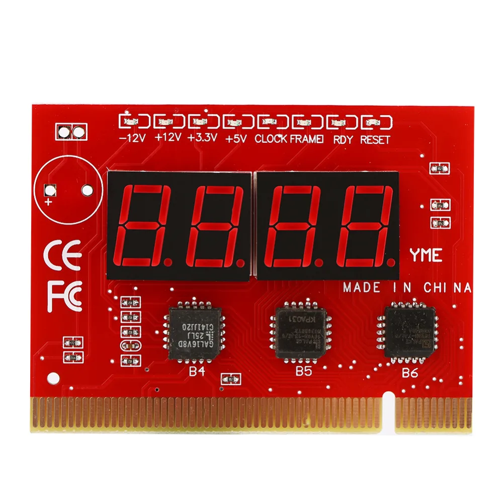 

W23 LCD Display PCI Computer PC Analyzer Motherboard Tester Diagnostic LED 4 Digit Analysis POST Card Car Diagnostic Tools