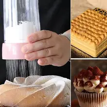 Сито для муки ручной вращающийся креативный мукомочный сито инструмент для выпечки Сетчатое сито ручной просеиватель для кухни