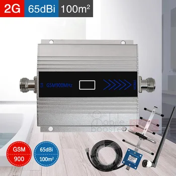 

GSM Signal Booster GSM Cellular Signal Repeater Mobile Cell Phone GSM 900MHZ Signal Amplifier With LCD display yagi full set