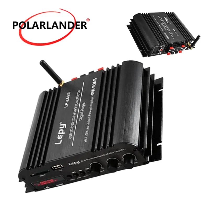 LP 269S Lepy Bluetooth автомобильный усилитель цифровой плеер HIFI стерео аудио Мощность 2CH 45