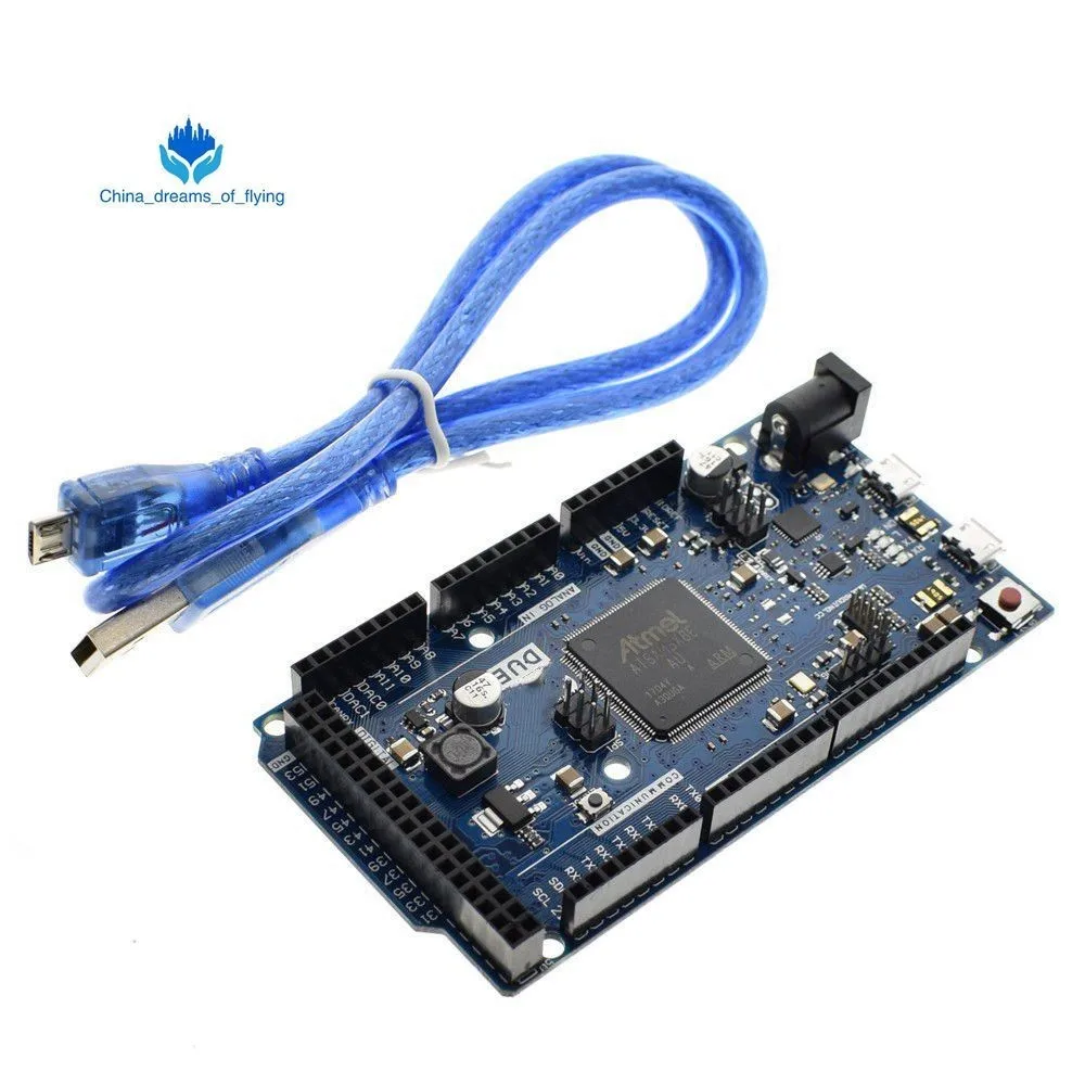 Официальная совместимая плата DUE R3 SAM3X8E 32 битная рукоятка/Mega2560 Duemilanove 2013 для Arduino Due