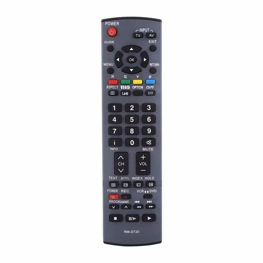 HDTV Смарт пульт дистанционного управления для телевизора Замена panasonic Черный