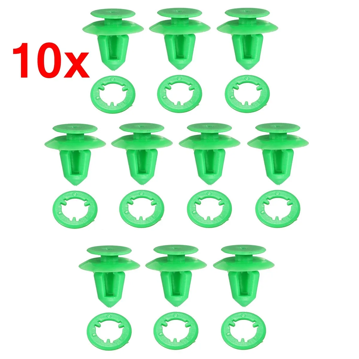 

10pcs for Mercedes /Benz VITO VIANO W639 Green Auto Fasteners Car Door Card Trim Panel Clips Rear Tailgate Interior A0009912771
