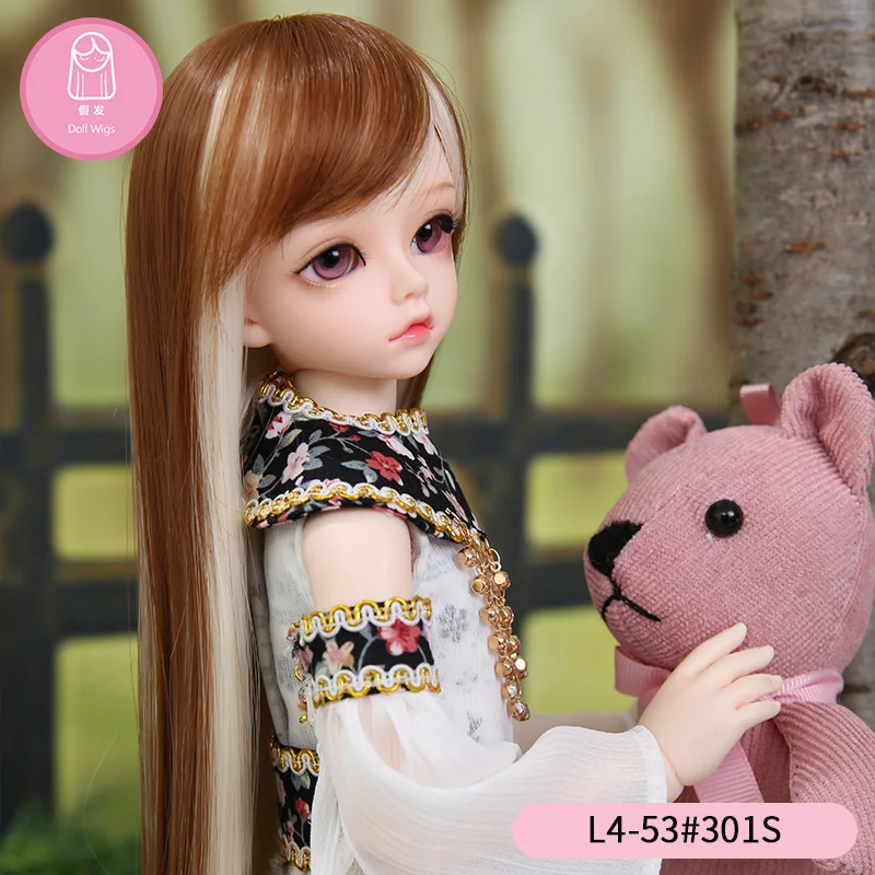 Парик для Teenie Gem Trond& Kivi Elves Lux& VoloBJD куклы bjd парик 7-8 дюймов 1/4 Белла девушка кукла с челкой модные волосы