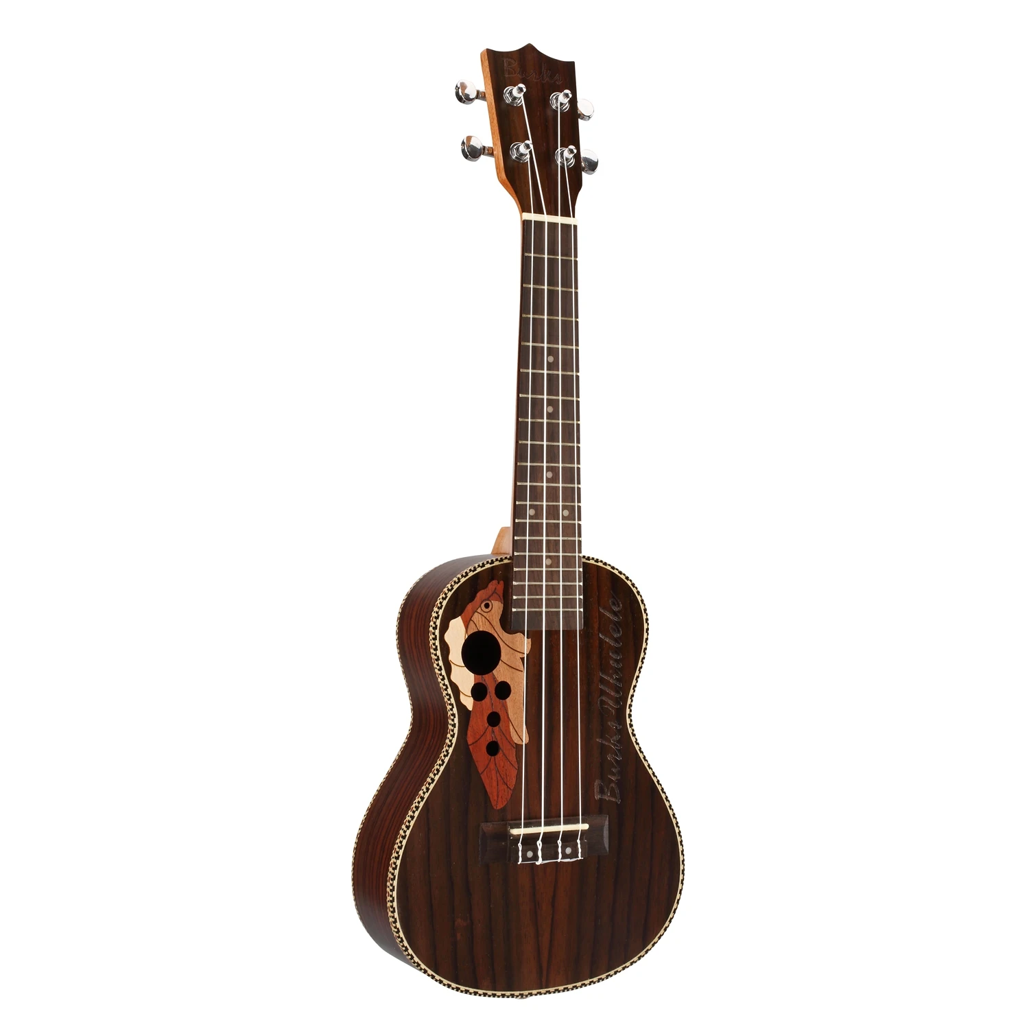 

HOT-BURKS Ukulele Concert Ukulele rosewood uku Ukulele with Aquila String mini Hawaii guitar Musical Instruments