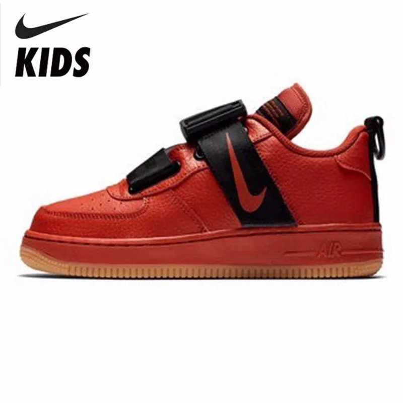 

Nike AF1 Boy And Girl 2018 Winter New Pattern Wear-resisting Non-slip Running Shoes Comfortable Sneakers #AJ6601-600