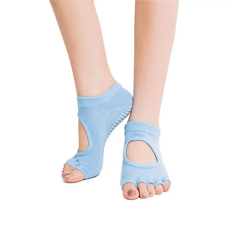 Five Toes Socks Women Round Yoga Socks Ballet Dancing For Women