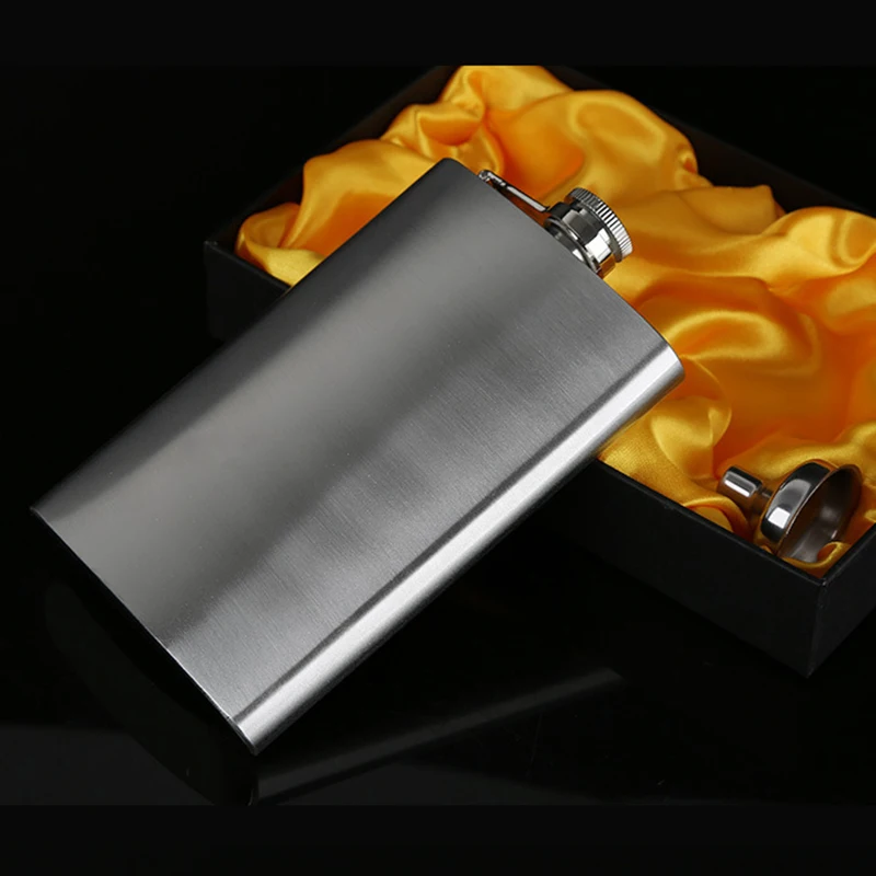 Роскошные 8 унций из нержавеющей стали русские виски Хип Колба