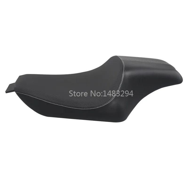 Black Driver Passenger Seat Backrests Fits For Harley Iron 883 XL883N