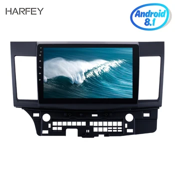 

Harfey 10.1" GPS Navi Stereo car multimedia player for 2008-2015 Mitsubishi Lancer-ex HD Touchscreen Android 9.1 with Bluetooth