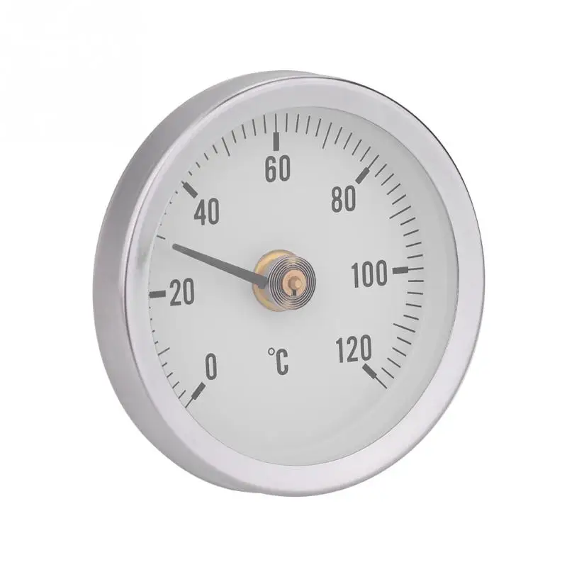 63 мм водонепроницаемый пылезащитный IP55 0 120 биметаллический термометр с пружиной