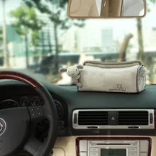 1 шт. очень мягкий легкий велюр вертикальный Тип автомобиля туба для бумажных полотенец крышку коробки для салфеток для автомобиля