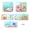 New Swimming Bathroom Toy Water Bath Books For Babies Cognitive Early Learning Animal,Digital Waterproof Books Educational Toys 5