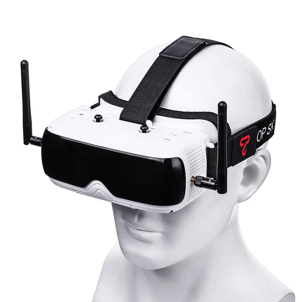 

TOPSKY Prime1S 5.8G 48CH 2.4 Inch Diversity Receiver Built-In Battery DVR FPV Goggles For RC Drone Racing Multicopter Part