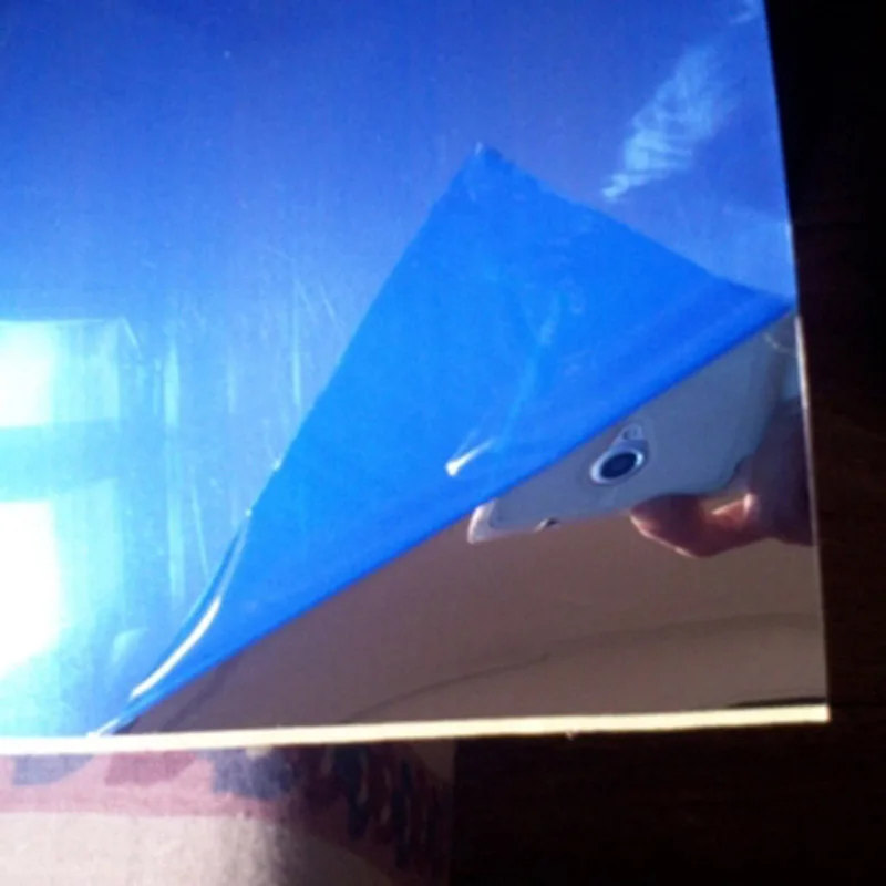 Зеркальные настенные наклейки декоративная мебельная пленка 60X100 см квадратное PS