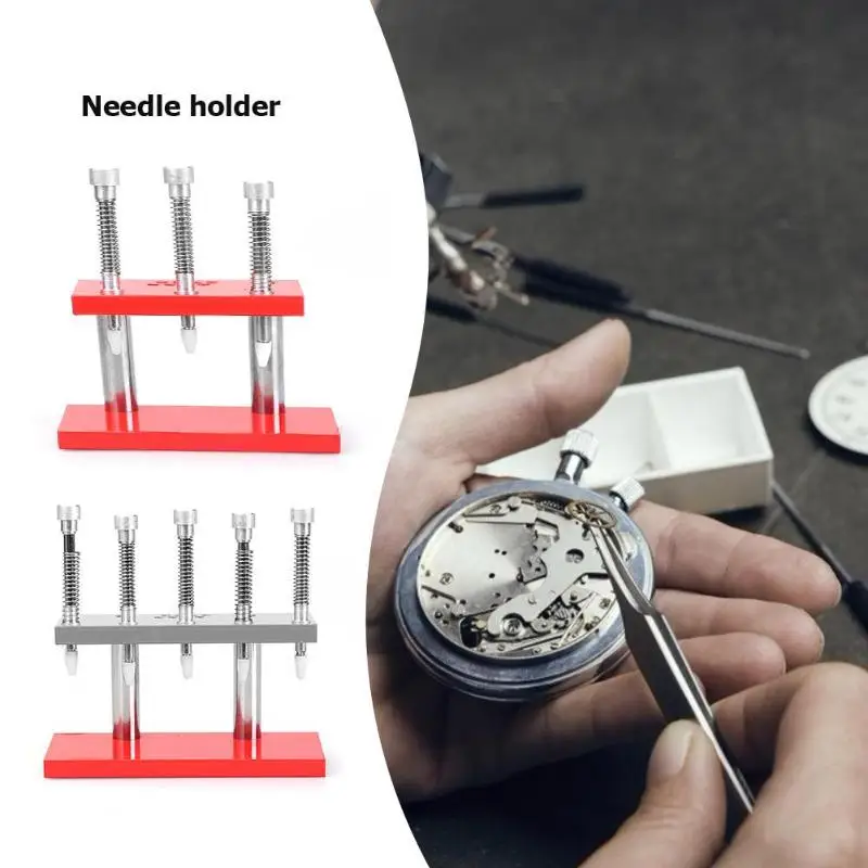 

Professional Watch Hand Presto Chrono Presser Setting Device Pressure Gauge Needles Watchmaker Repair Tool Kit