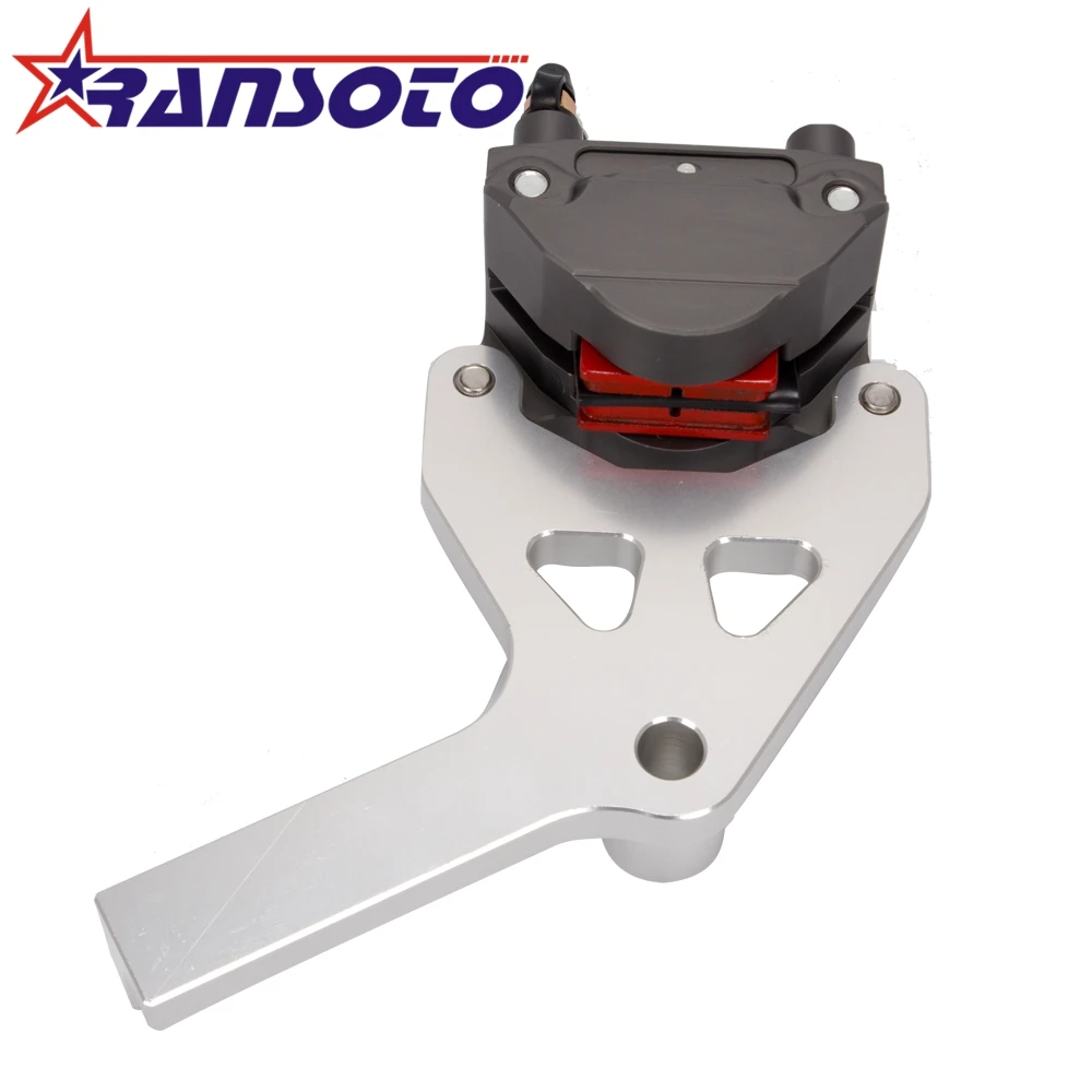 

RANSOTO Adelin Rear Brake Calipers Bracket and Front Brake Calipers with Bracket For Honda Grom MSX 125 MSX125 2013-2017(NON-ABS